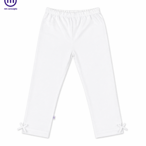 HS GIRLS WHITE FOOTLESS TIGHTS